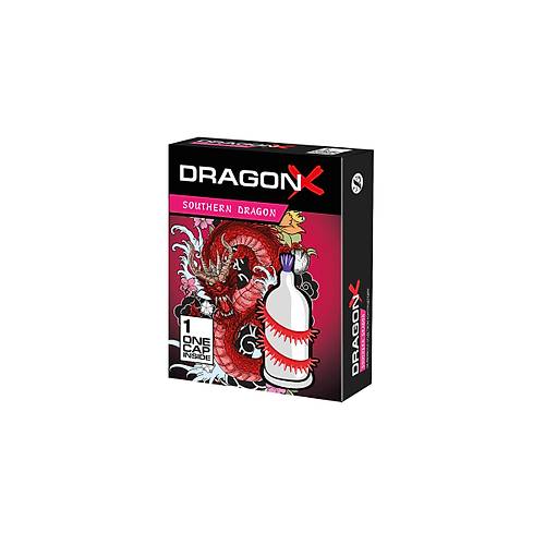 Erotist Dragon SOUTHERN D Uyarml ve Trtkl Prezervatif - 1 Adet Extra Uyarml Condom