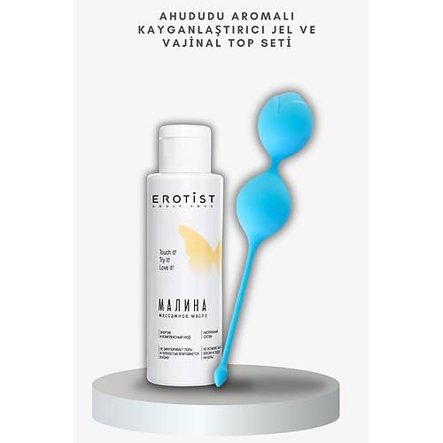 Orman Meyvesi Aromal Kayganlatrc Jel ve Silikon Vajinal Top Seti