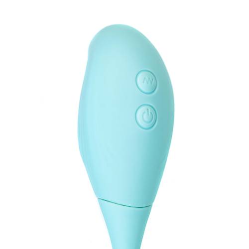 JOS Roow 36 cm Mavi Silikon Vakumlu Emi zellikli Vibratr