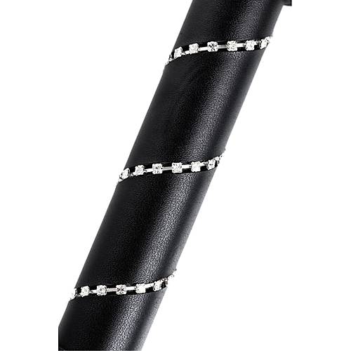 Erotist Anonymo BDSM Krba - 64 cm Uzunluunda Siyah Fantezi Aksesuar