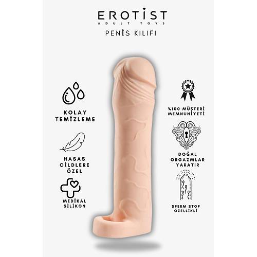 ilek Aromal Kayganlatrc Jel ve Ayarlanabilir Uzunluk zellikli riba Penis Klf Seti