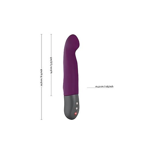 Fun Factory STRONC G 20,8 cm Brtlen Renkli Silikon Vibratr
