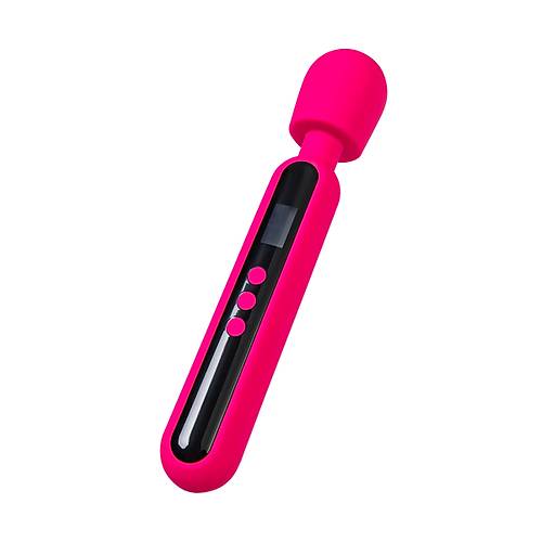 Erotist eroTeq Mashr Led Ekranl arj Edilebilir Vibratr - Pembe Renkli 23,5 cm