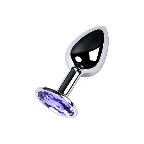 Erotist Gm Renkli Anal Plug - Mor Kristalli 7 cm, 50 Gram