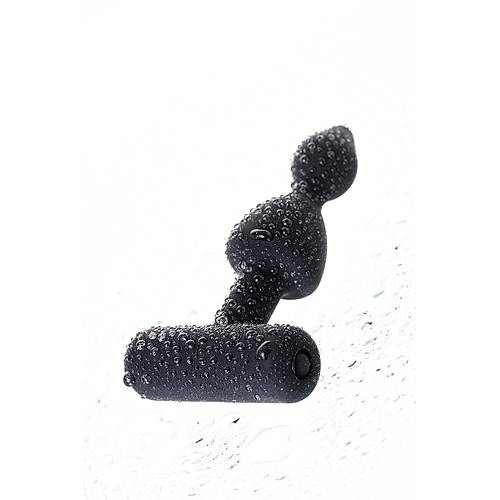Erotist Titreimli Silikon Anal Plug