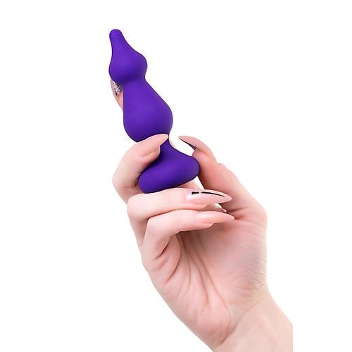 Erotist Genileyen ve Daralan Detayl Kolay Kavranabilen Mor Renk 10 cm Anal Plug ? Etkili ve Gvenli Kullanm