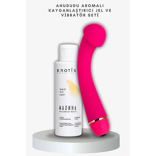 Orman Meyvesi Aromal Kayganlatrc Jel ve G Nokta Uyarcl Vibratr Seti