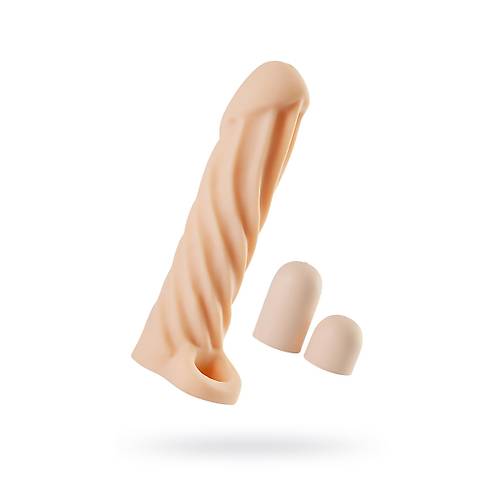Erotist 18cm Gereki Tendokusunda D Uyarml Penis Klf - ri Bal ve Dolgulu Penis Hacim Verici Klf