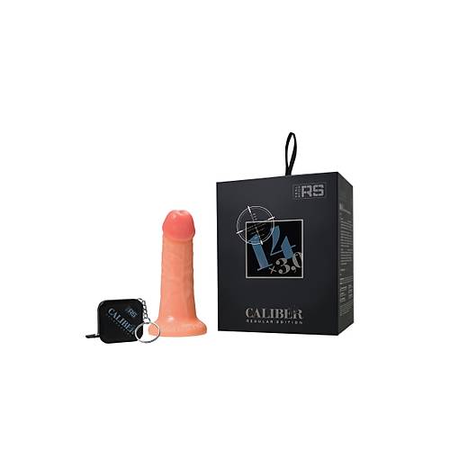Erotis Caliber 14 cm Gereki Yapay Penis - 3 cm apnda, Anal ve Vajinal Kullanma Uygun, zel Kutulu