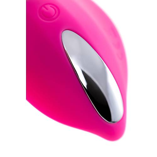 JOS RUMBA 8,6 cm Pembe Silikon Klitoral Titreimli Vibratr