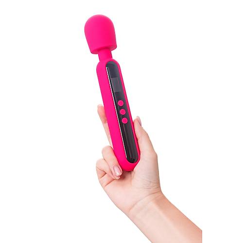 Erotist eroTeq Mashr Led Ekranl arj Edilebilir Vibratr - Pembe Renkli 23,5 cm