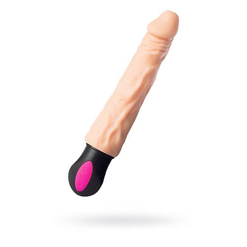 Erotist 25cm Istma zellikli Gereki Vibratr - Kkrdakl Yapay Penis