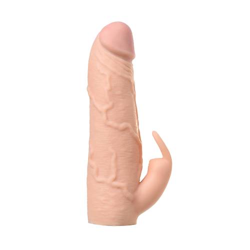 Erotist XLover Boyut Artrc Ten Rengi Penis Klf - 16,8 cm Klitoral Uyarc ve Esnek Tasarm