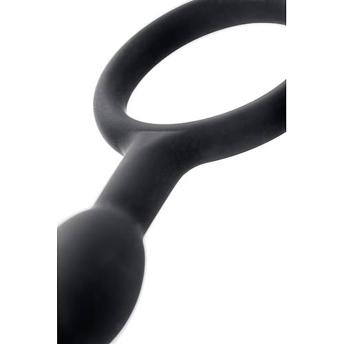 Erotist Boumlu Anal Zincir - Siyah Renkli 19,5 cm