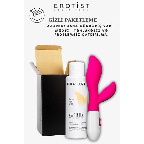 Orman Meyvesi Aromal Kayganlatrc Jel ve Lilu Klitoral Uyarc Vibratr Seti