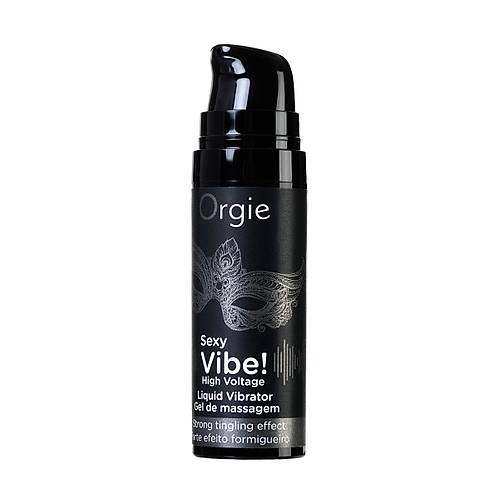 Erotist ORGIE Sexy Vibe High Voltage Titreim Etkili Masaj Jeli - 15 ml