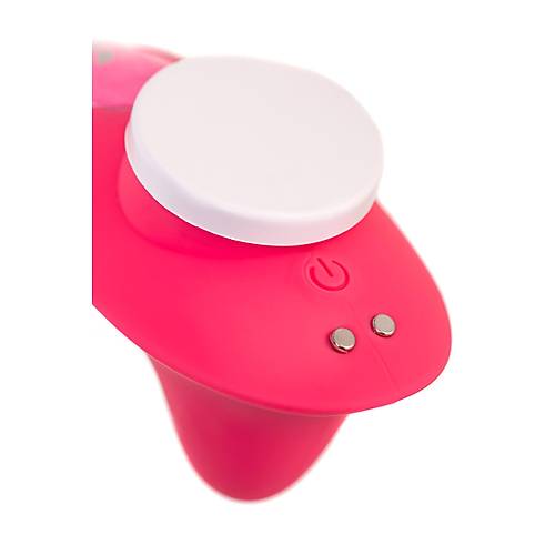 JOS Xiari 9 cm Pembe Silikon Giyilebilir Vakumlu Titreimli Klitoral Vibratr