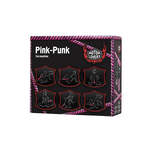 MotorLovers Pink-Punk 36 cm Seks Makinesi  Pembe ABS Gvdeli Otomatik Hareketli Zevk Cihaz