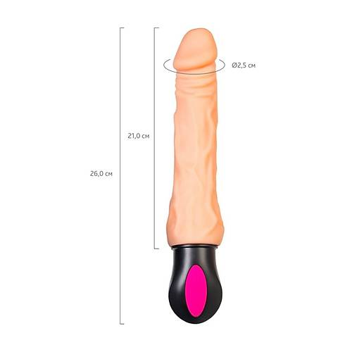 Orman Meyvesi Aromal Kayganlatrc Jel ve Cocksman 26 cm Istma zellikli Vibratr Seti