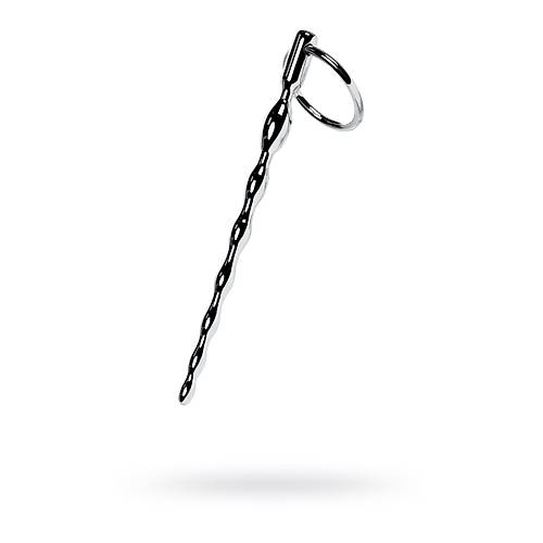 Erotist Metal Taban Halkal retral Plug - 10 cm Uzunluk, 30 mm Kalnlkta
