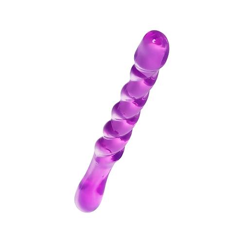 Erotist Tanza ift Tarafl 27 cm Yapay Penis - Yksek Kaliteli Jel Yapay Penis