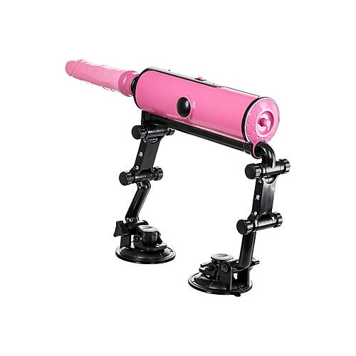 MotorLovers Pink-Punk 36 cm Seks Makinesi  Pembe ABS Gvdeli Otomatik Hareketli Zevk Cihaz