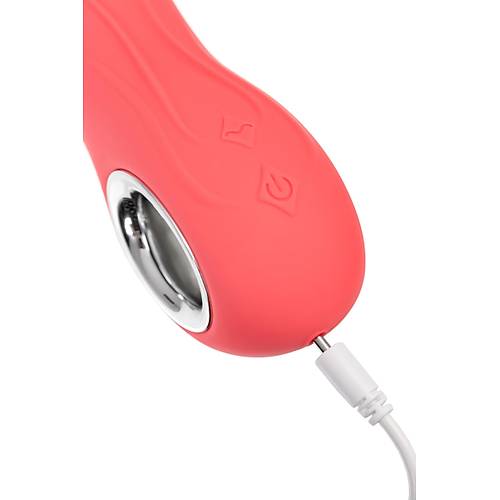 Erotist Yukar ve Aa levli Flox Vibratr - 21,5 cm