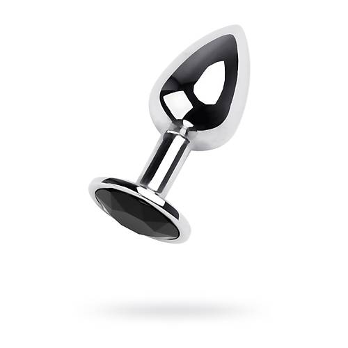 Erotist Gm Renkli Anal Plug - Siyah Kristalli, 7cm, 50 Gram