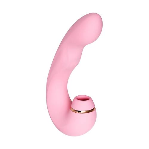 Erotist JOS JUNA 15 cm Pembe Klitoris Uyarcl Vibratr - Titreimli Strapon ve Cinsel Oyuncak