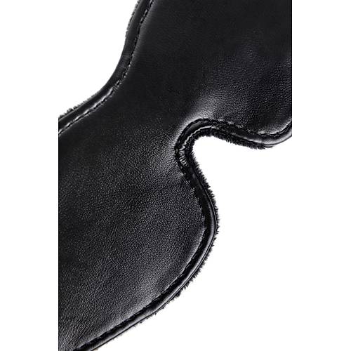 Anonymo 26,5 cm PU Deri BDSM Maske  Siyah Renkli Fantezi Aksesuar