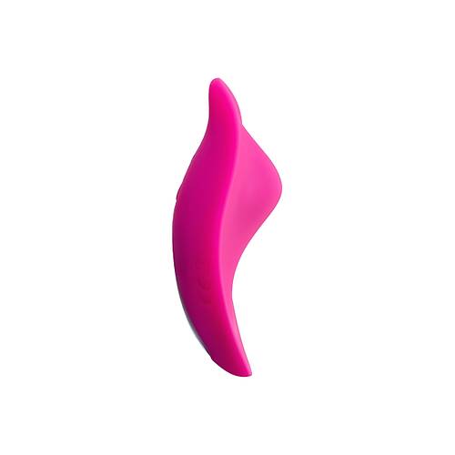 JOS RUMBA 8,6 cm Pembe Silikon Klitoral Titreimli Vibratr