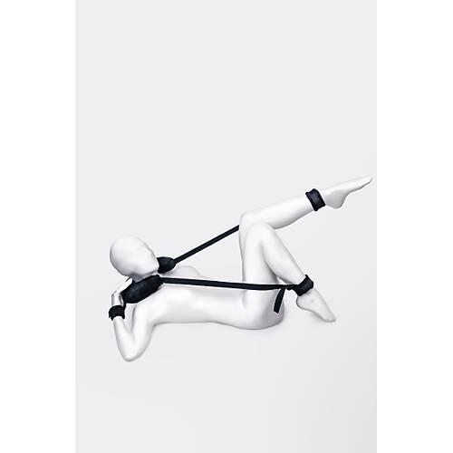 Anonymo #0701 BDSM Sabitleme Kemeri  127 cm Yastkl Kadife Kemer ile Rahat ve Gvenli Pozisyon Destei