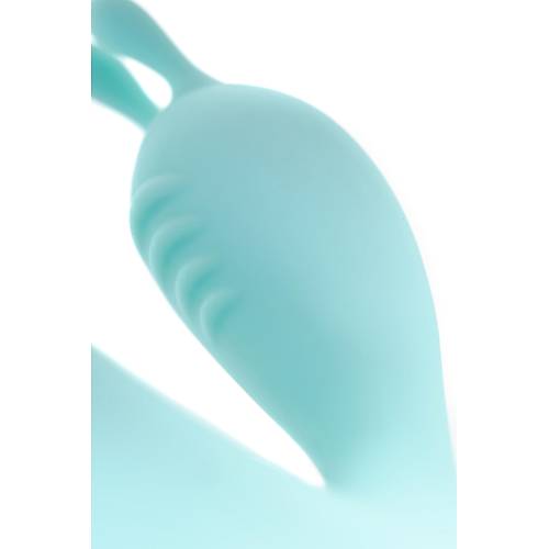 Erotist 22 cm Klitoral Uyarcl Vibratr - Mavi Renkli Titreimli Dildo ve Cinsel Oyuncak
