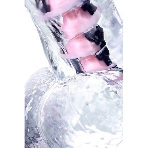 Erotist 18cm Kkrdakl ve Vantuzlu effaf Kaln Yapay Penis