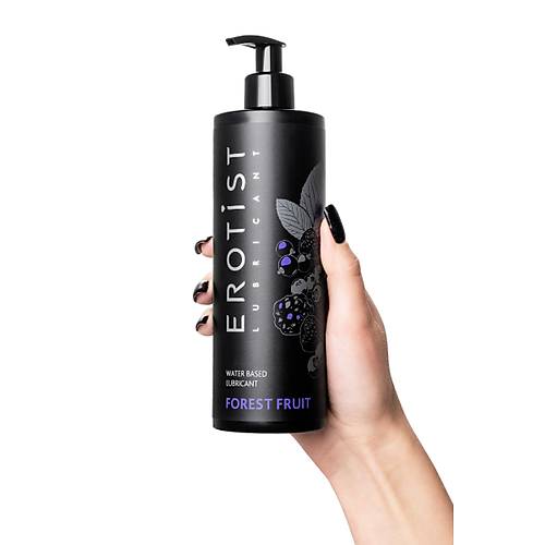 Erotist Lubricant Su Bazl Yabani ilek Aromal Kayganlatrc Jel  400 ml