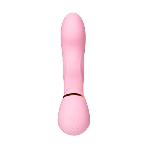Erotist JOS JUNA 15 cm Pembe Klitoris Uyarcl Vibratr - Titreimli Strapon ve Cinsel Oyuncak