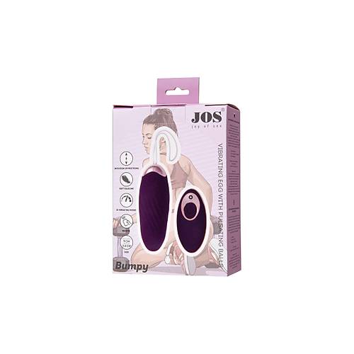 Erotist JOS Bumpy 9cm Uzaktan Kumandal Ak Vibratr