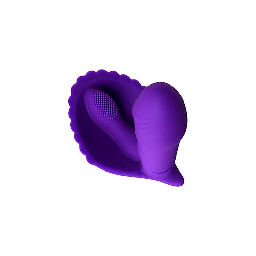 Erotist Giyilebilir Kilot ��i Vibrat�r - �ift Uyar�ml� �ifte Haz