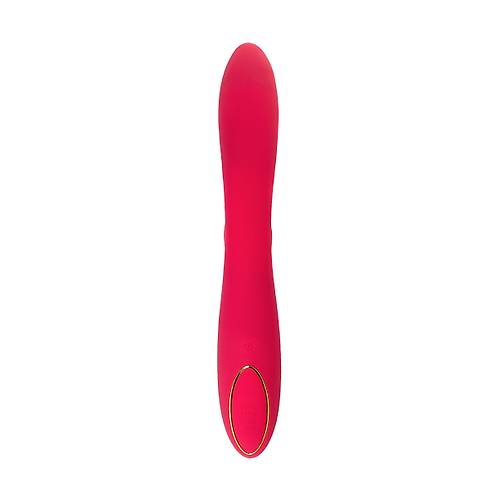 Erotist JOS Enila 23cm Titreimli Vibratr - Istma Fonksiyonlu Pembe Yapay Penis ve Klitoris Uyarcl Titreimli Dildo