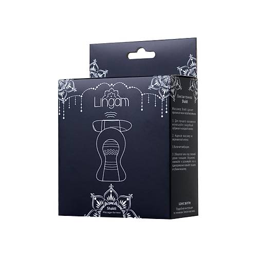 Lingam Shakti 9 cm effaf TPE Gereki Az Temal Mastrbatr