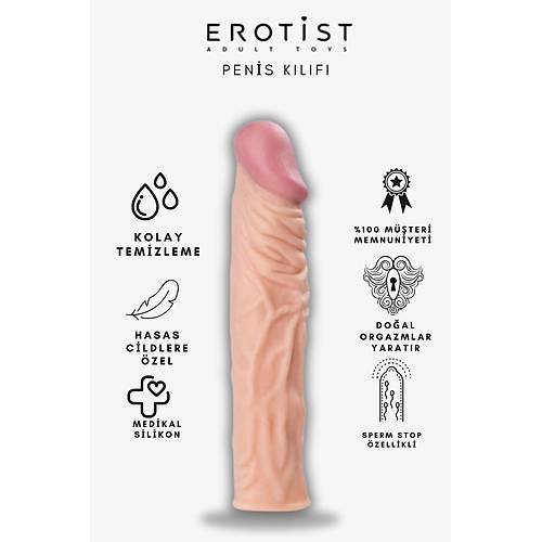 ilek Aromal Kayganlatrc Jel ve Damar Detayl Penis Klf - Gereki Tasarm, Maksimum Zevk!