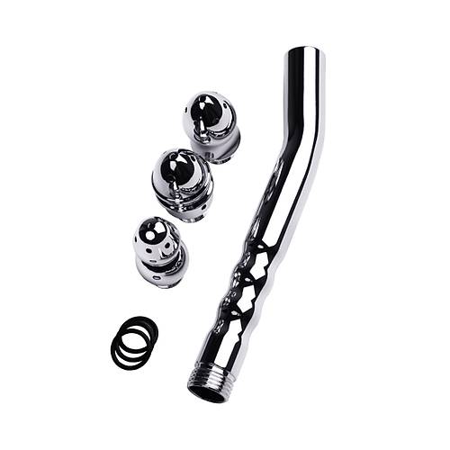 Erotist �� U�lu Anal Metal Du� Ba�l�k Seti, Farkl� Meme Boyutlar�yla Hedefli Su Jetleri ve Hassas Uyar�m ��in �deal Se�im