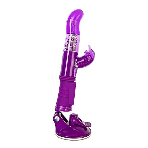 Erotist Klitoral Uyarc Vibratr 22,5 cm - 8 Titreim Modu ve Dner Namlu ile Unutulmaz Zevk