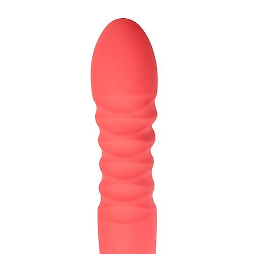 Erotist Yukar ve Aa levli Flox Vibratr - 21,5 cm