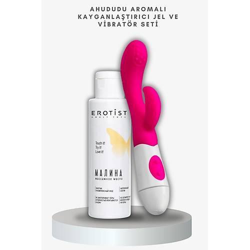 Orman Meyvesi Aromal Kayganladrc Jel v? Klitoral Uyarc Vibratr Seti