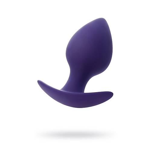 Erotist Hareketli  Bilyeye Sahip Sivri Ulu Geni Yapl 8 cm Mor Anal Plug