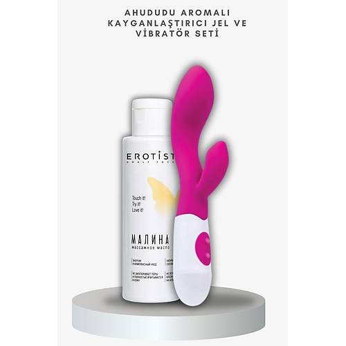Orman Meyvesi Aromal Kayganlatrc Jel ve Fela Klitoral Uyarlcl Vibratr Seti