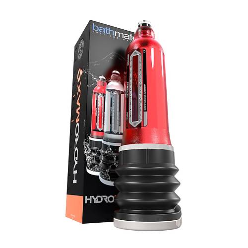 Erotist Bathmate HYDROMAX9 Hidrolik Sulu Penis Pompas - Krmz, 32,5 cm
