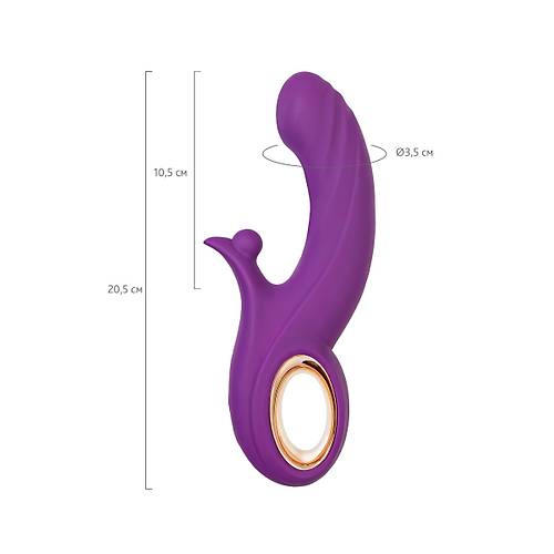 JOS Julli 20,5 cm Mor Titreimli Silindir  ok Fonksiyonlu Yukar-Aa Hareketli Vibratr