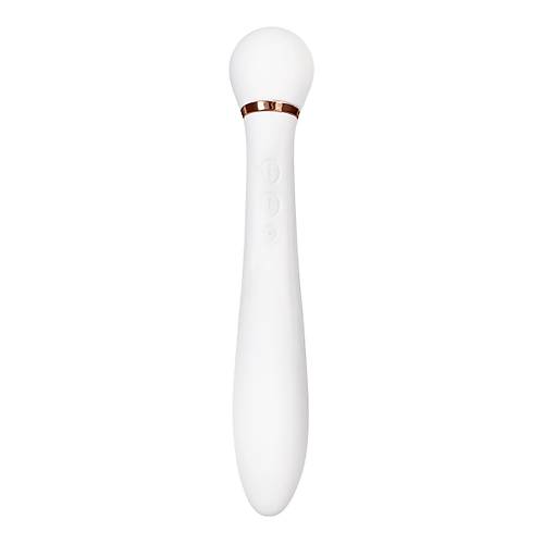 Erotist Flovetta JasmineEmi ve Titreim zellikli Vibratr - Beyaz, 23 cm